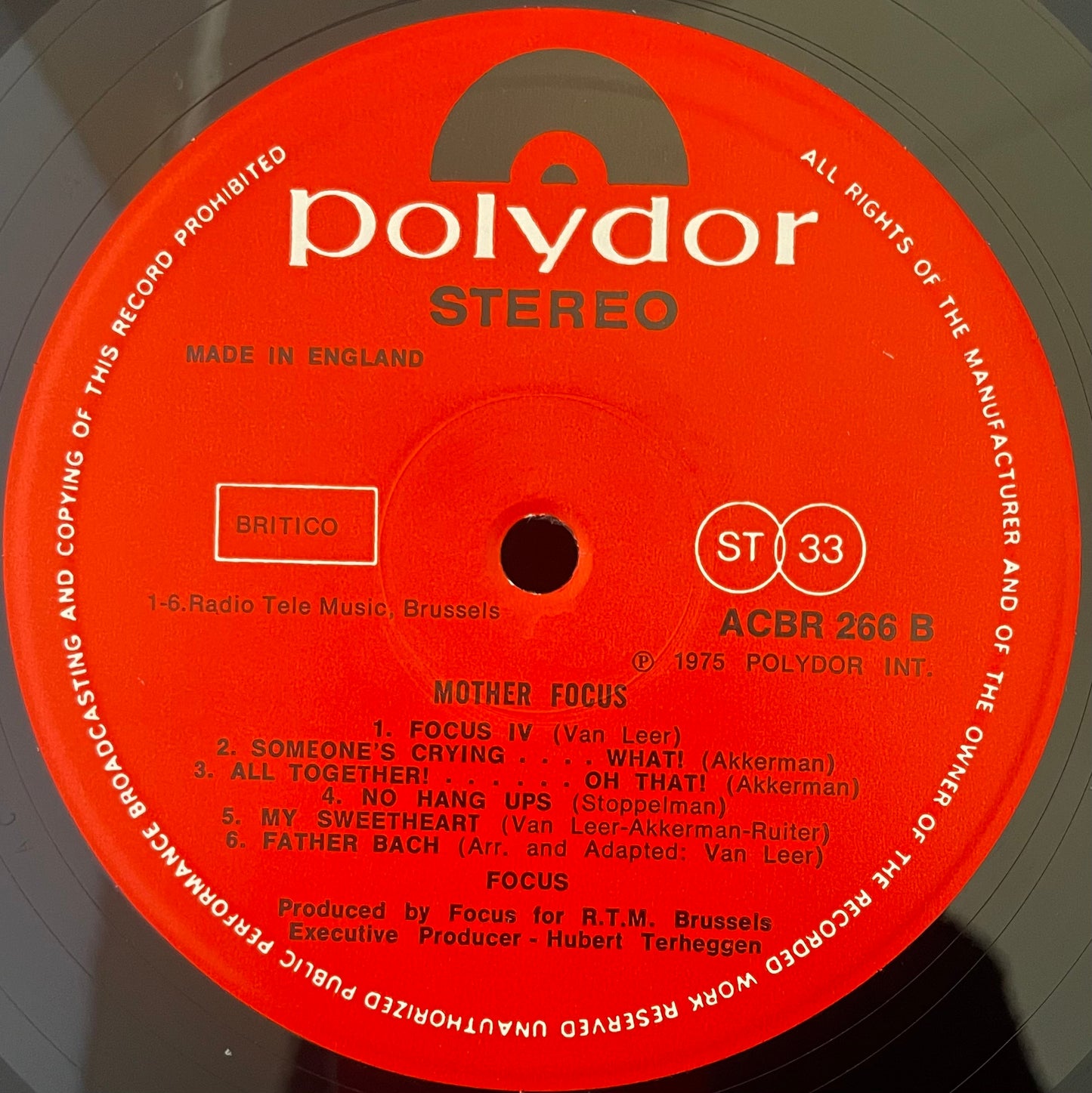 Focus – Mother Focus- USED Vinyl LP