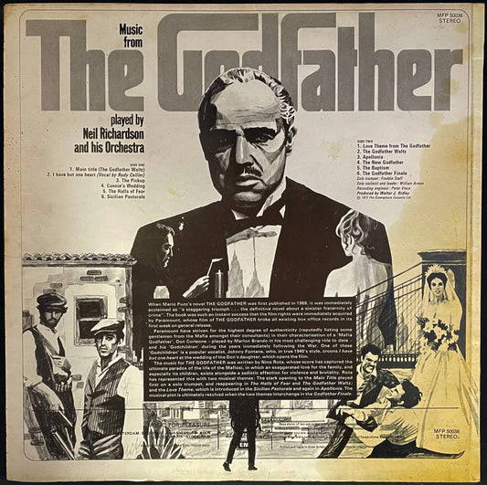 Neil Richardson And His Orchestra – Music From The Godfather - USED Vinyl LP