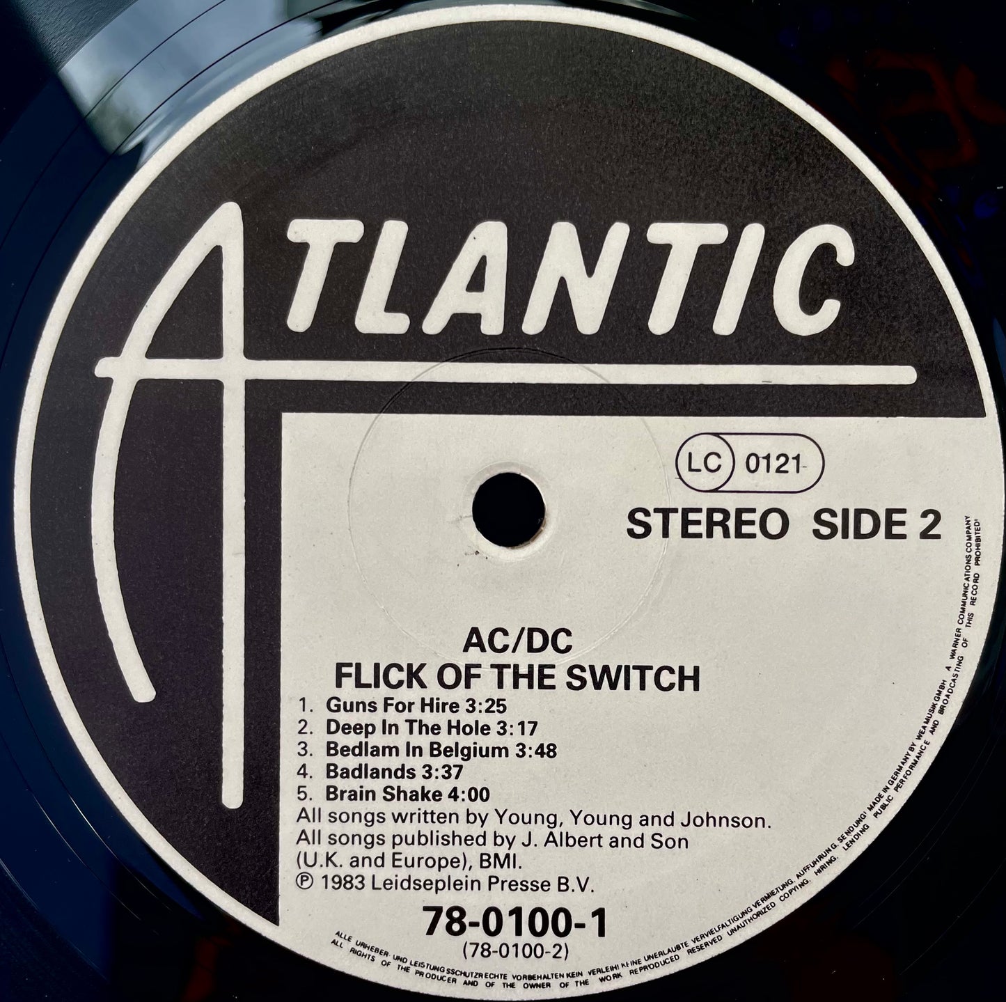 AC/DC – Flick Of The Switch - USED Vinyl LP