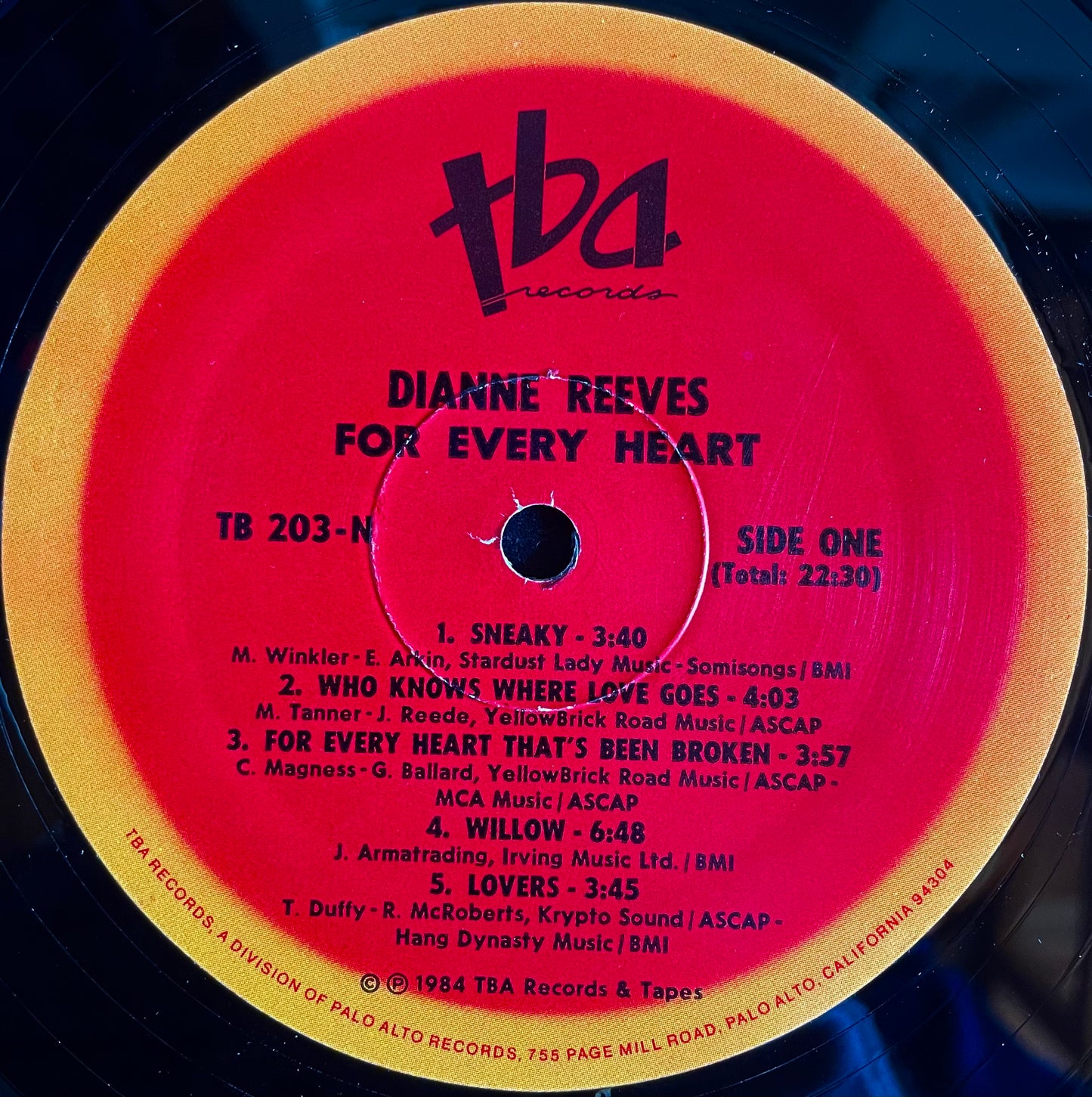 Dianne Reeves – For Every Heart - USED Vinyl LP