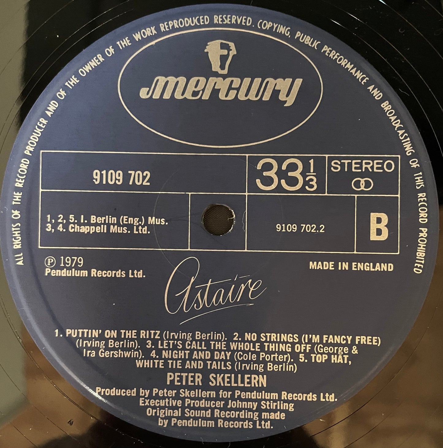 Skellern – Astaire - USED Vinyl LP