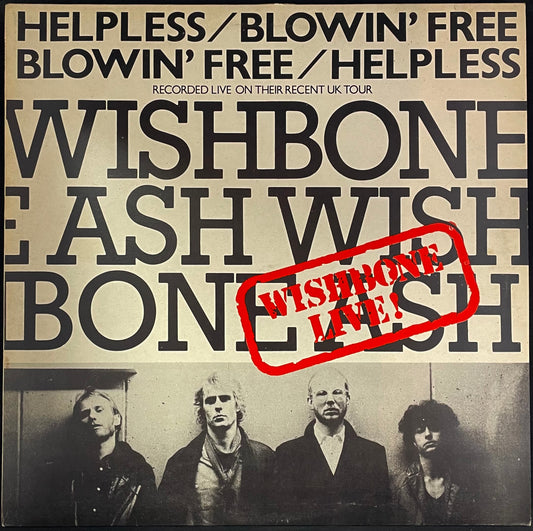 Wishbone Ash – Helpless / Blowin' Free - USED Vinyl 12" Single
