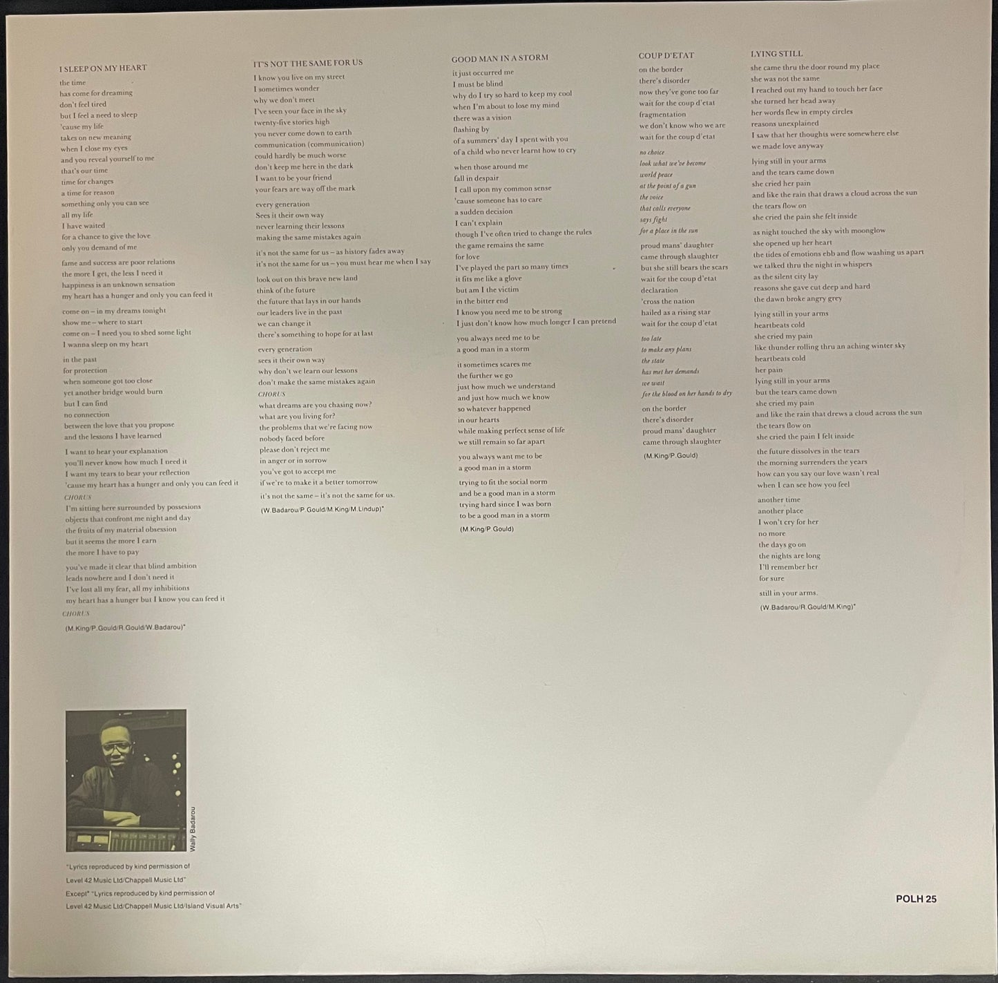 Level 42 – World Machine - USED Vinyl LP