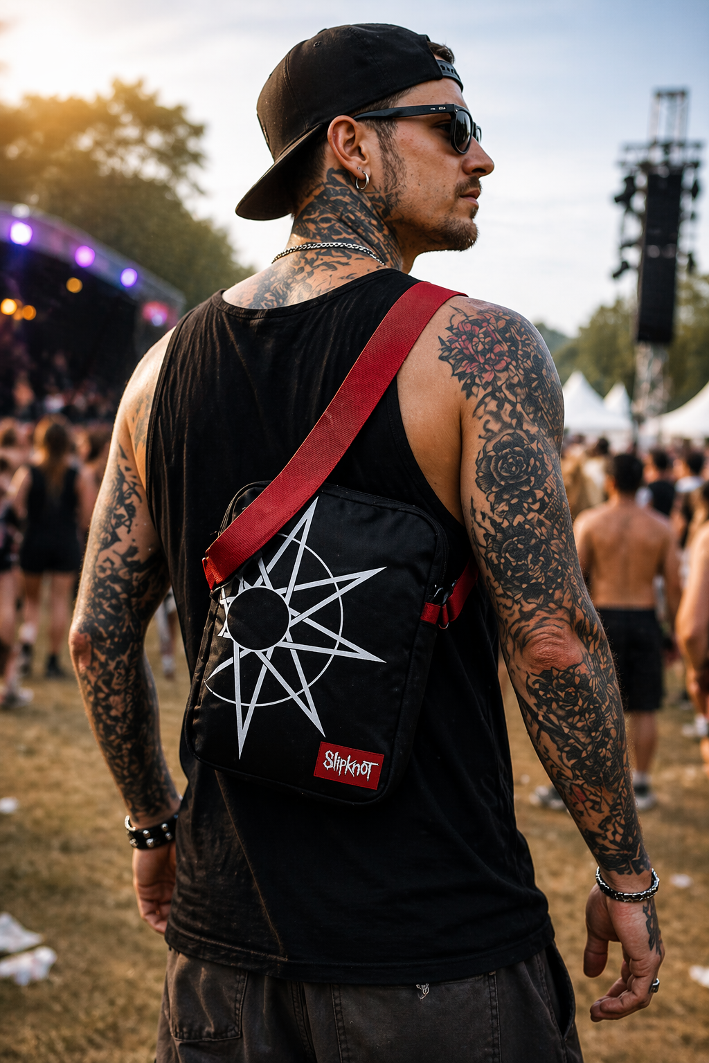Rocksax Slipknot Crossbody Bag - Star
