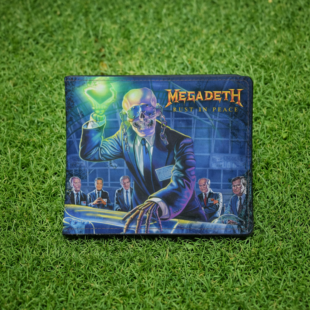 Rocksax Megadeth Wallet - Rust In Peace
