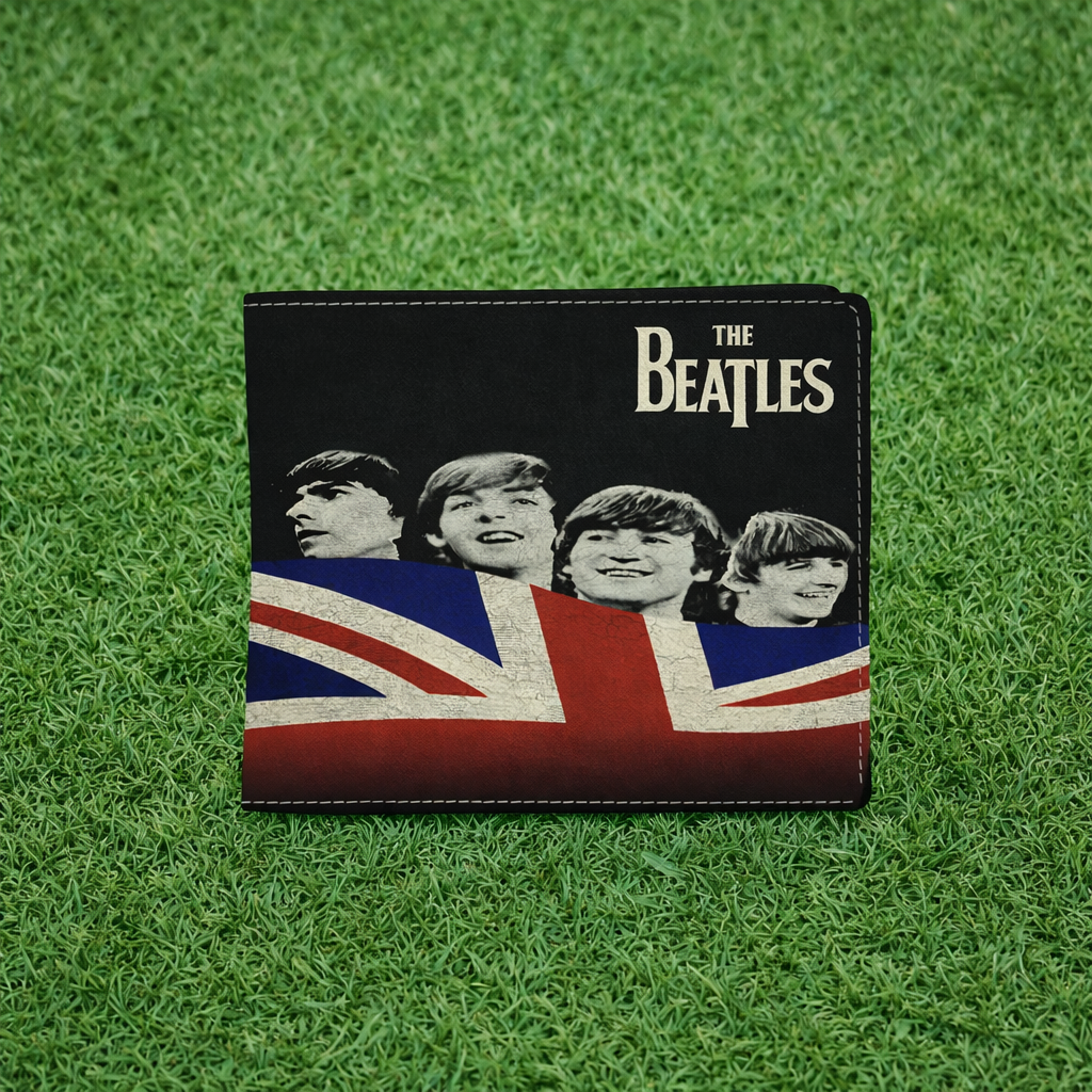 Rocksax The Beatles Wallet - Let It Be ( Flag)