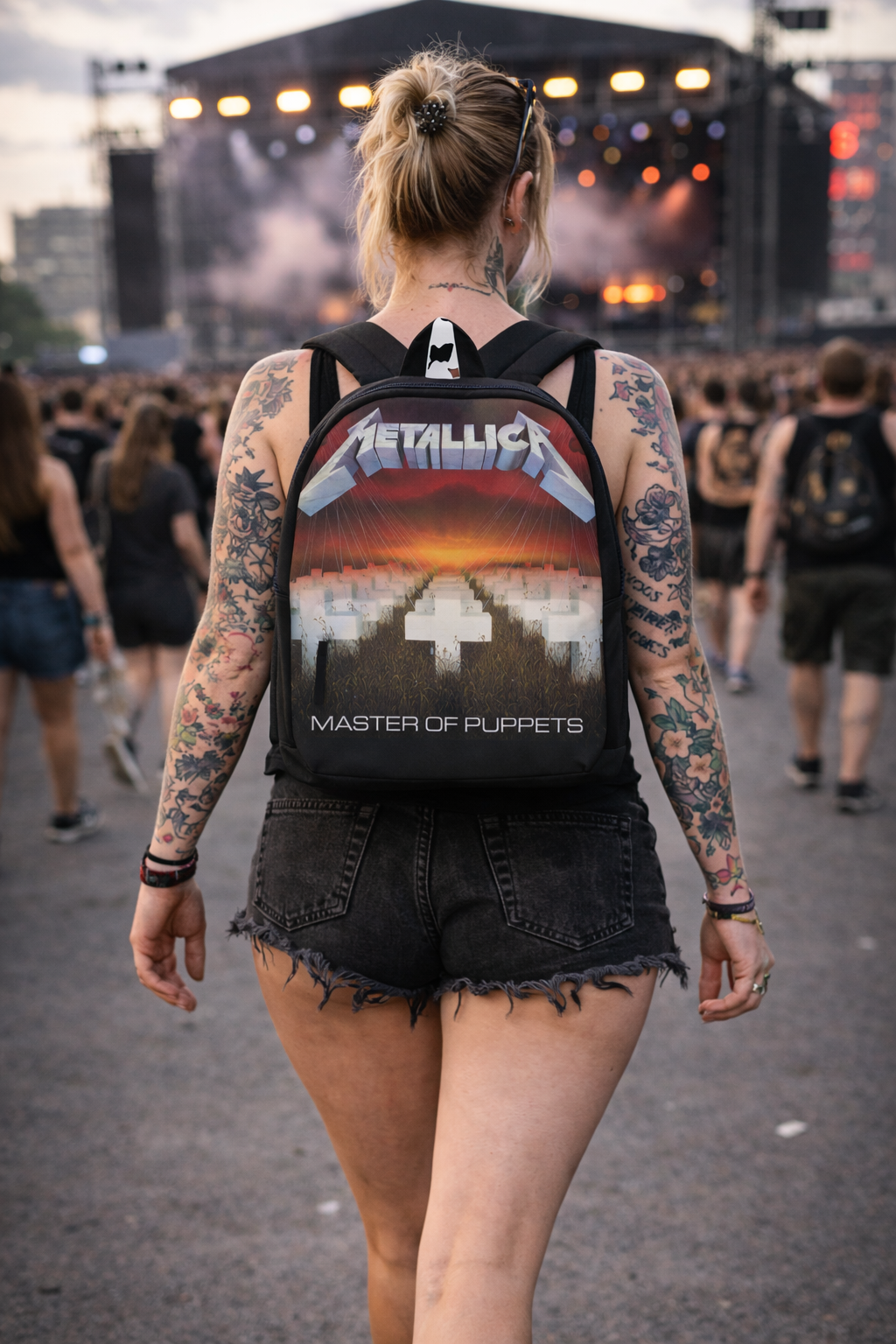Rocksax Metallica Backpack - Master Of Puppets