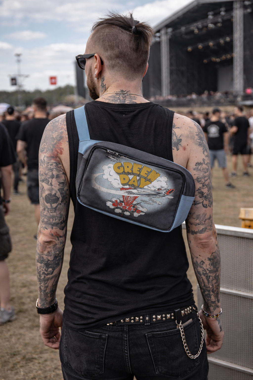 Rocksax Green Day Shoulder Bag - Dookie