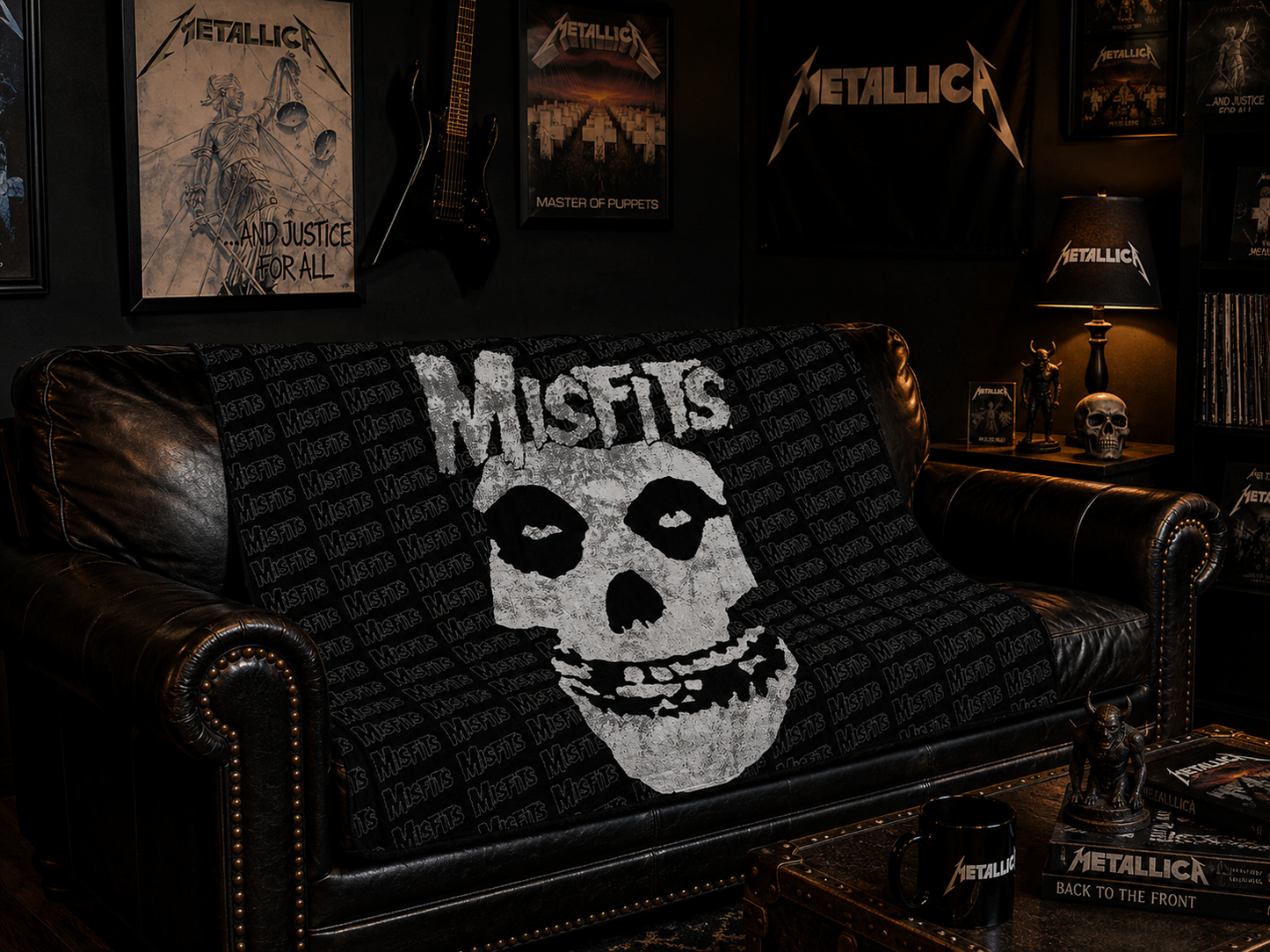 Rocksax Misfits  Blanket - Fiend