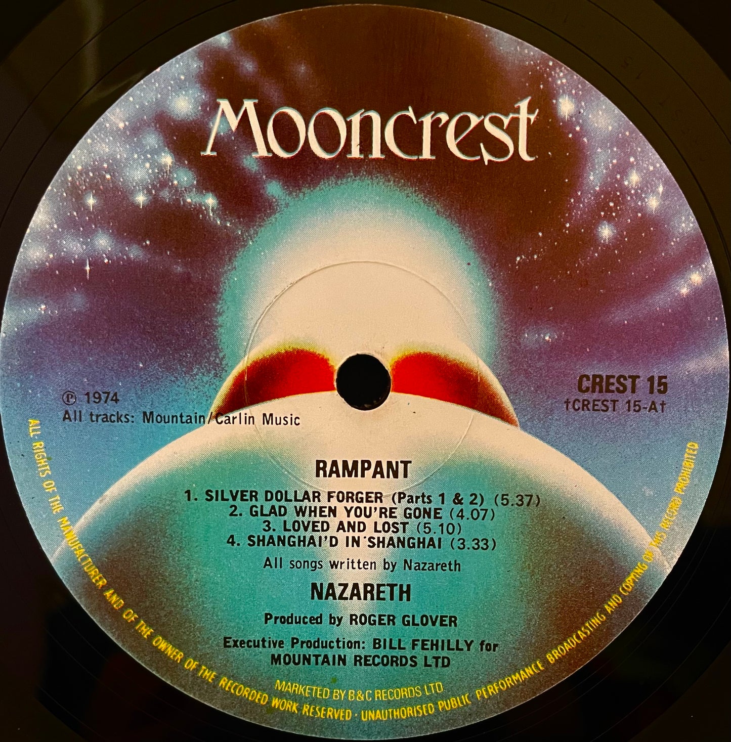 Nazareth – Rampant - USED Vinyl LP
