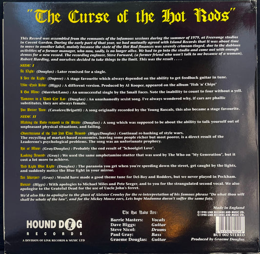 The Hot Rods – The Curse Of The Hot Rods - USED Vinyl LP