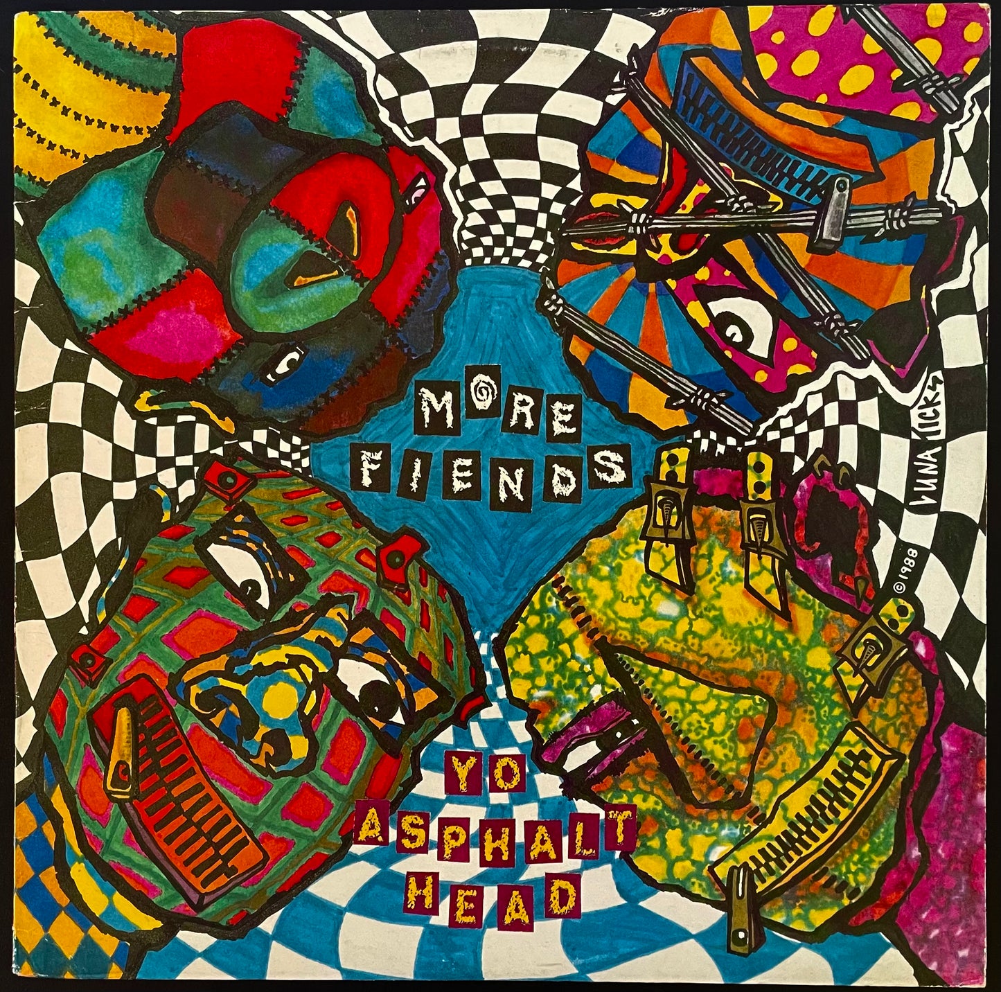 More Fiends – Yo Asphalt Head - USED Vinyl LP Limited Edition