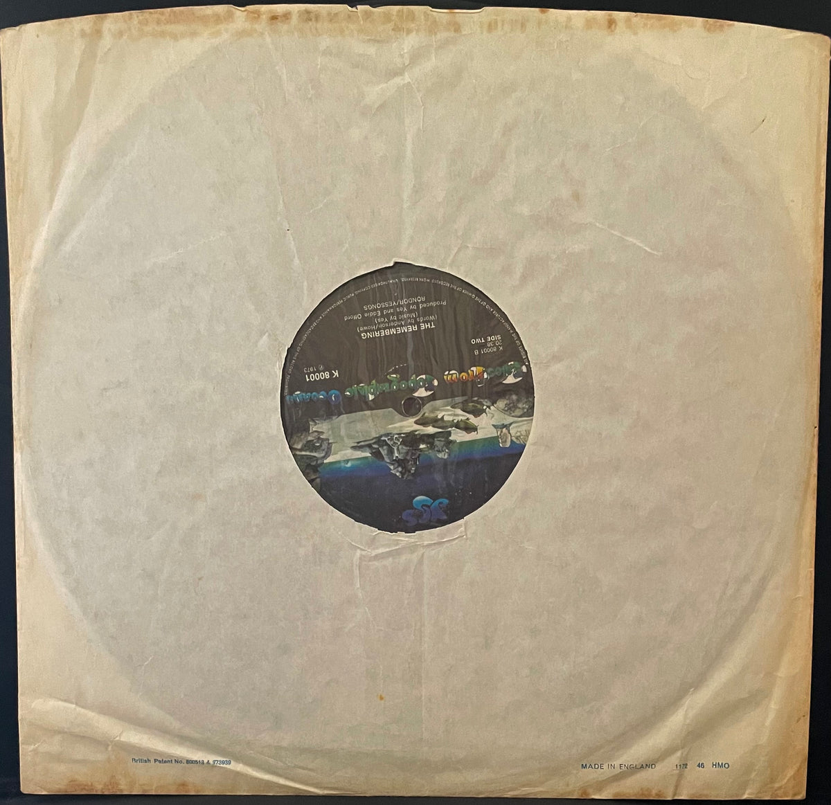 Yes – Tales From Topographic Oceans - USED Vinyl 12" 2LP