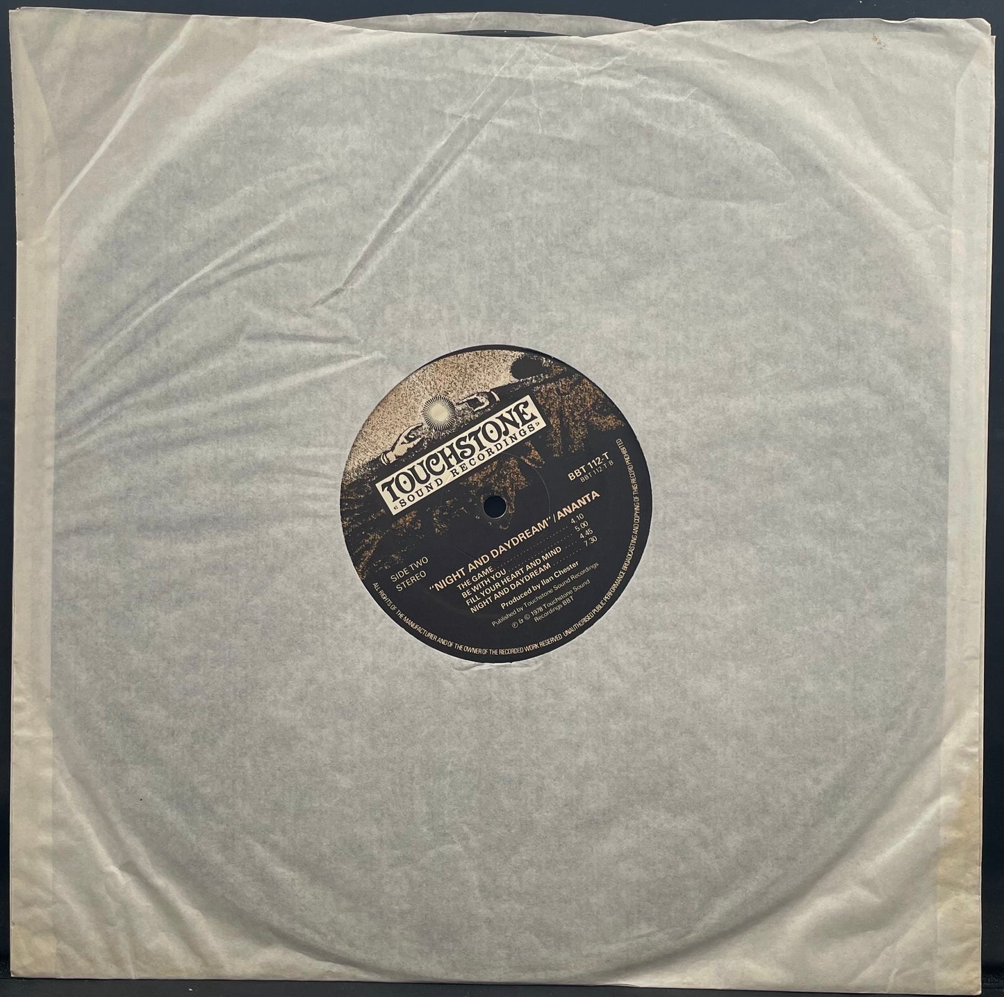 Ananta – Night And Daydream – USED Vinyl LP PROMO