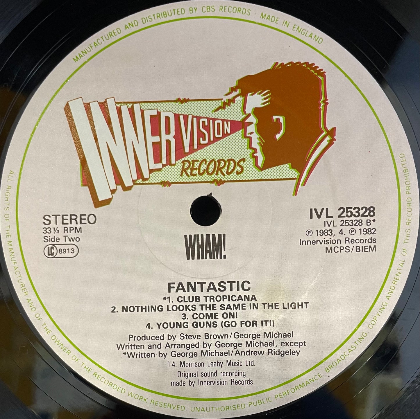 Wham! – Fantastic - USED Vinyl LP