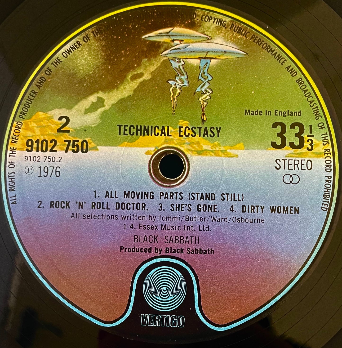 Black Sabbath – Technical Ecstasy - USED Vinyl LP