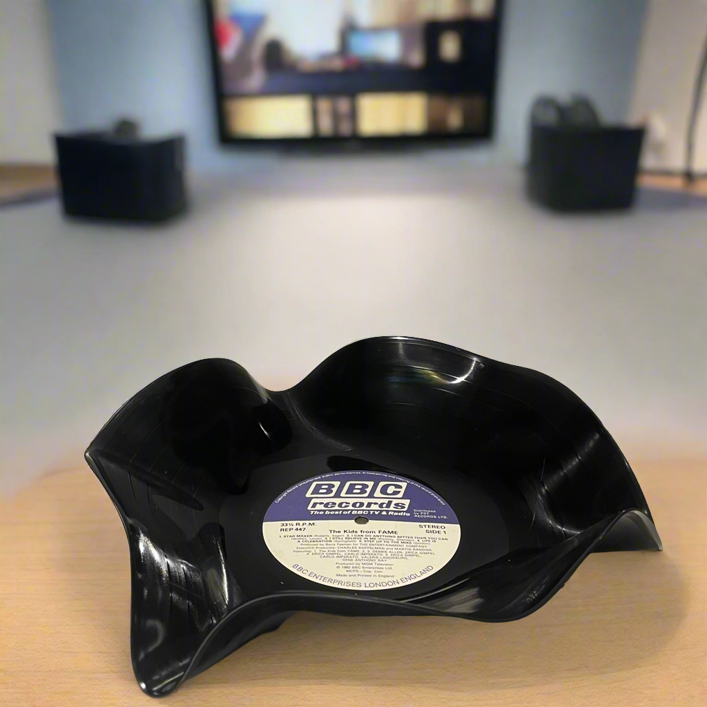 The 'Beeb’ 12" Vinyl Record Bowl