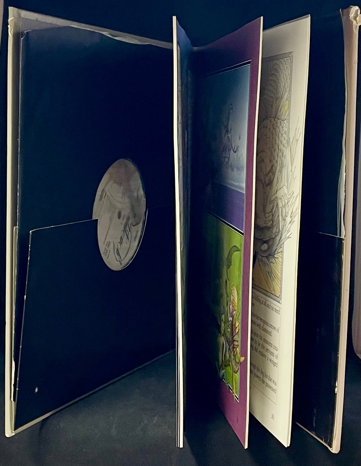 Patrick Woodroffe / Dave Greenslade – The Pentateuch Of The Cosmogony - USED Vinyl 2LP Book