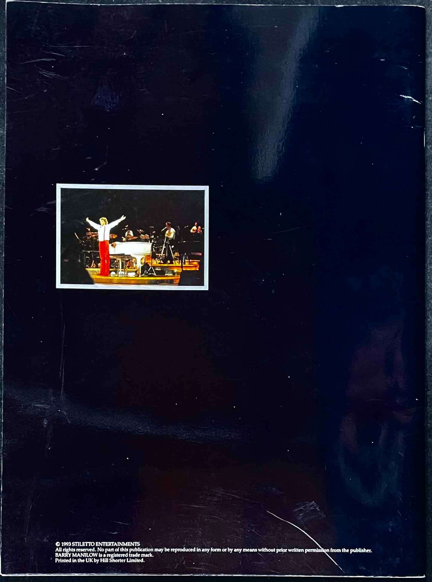 Barry Manilow - The Greatest Hits…and then some! 1992- 1993 Tour Programme