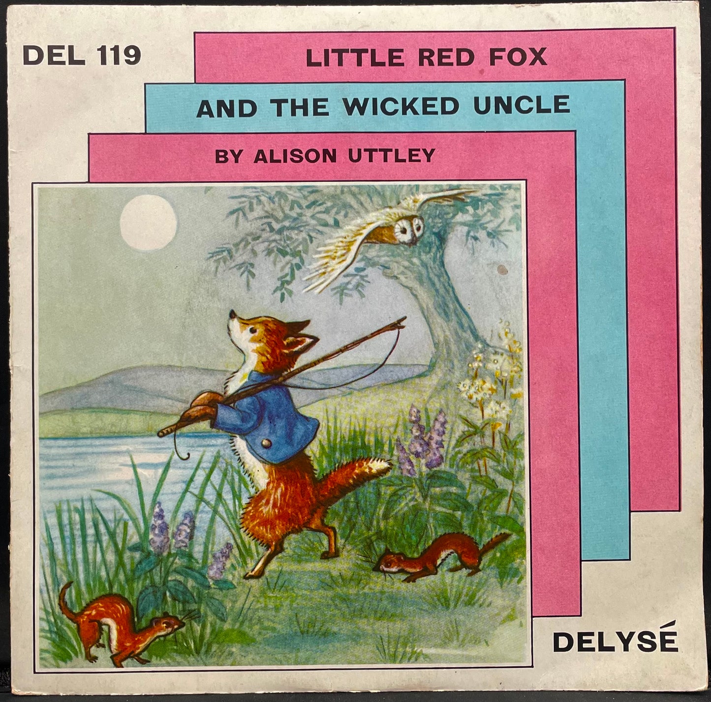 David Davis – Little Red Fox And The Wicked Uncle – gebrauchte 7"-Vinyl-Single