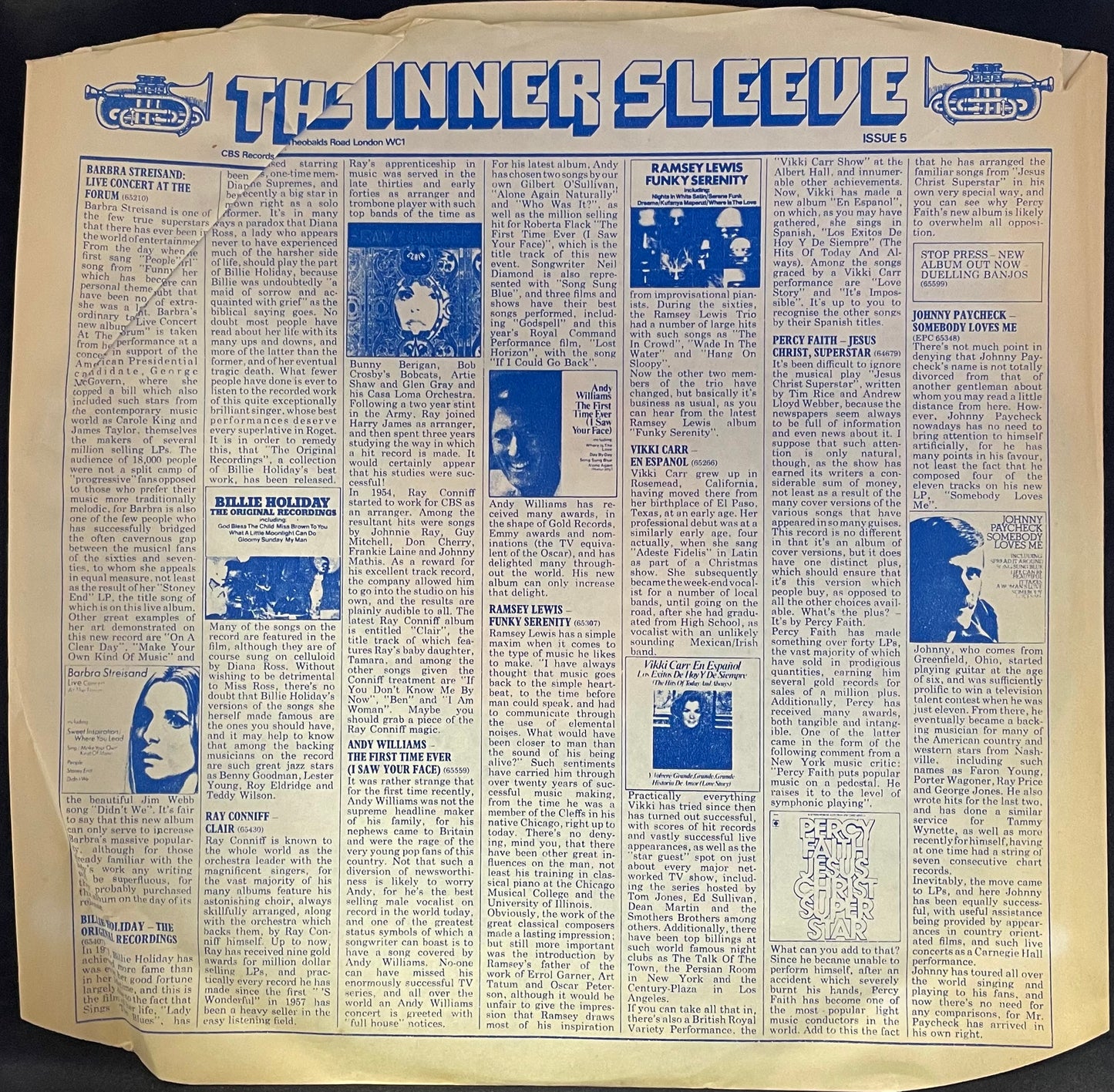 Marty Robbins – Gunfighter Ballads And Trail Songs - USED Vinyl LP