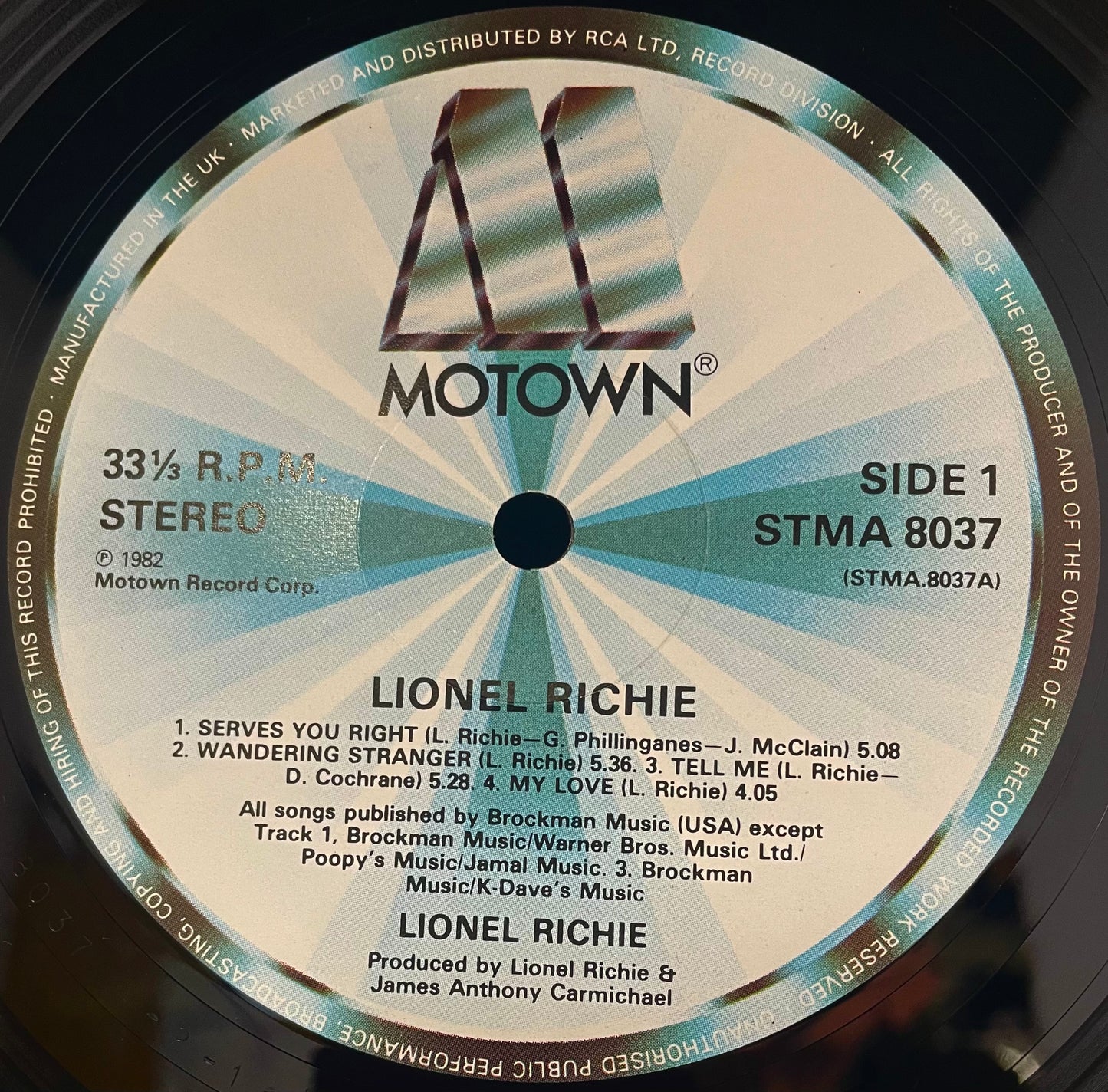 Lionel Richie – Lionel Richie - USED Vinyl LP