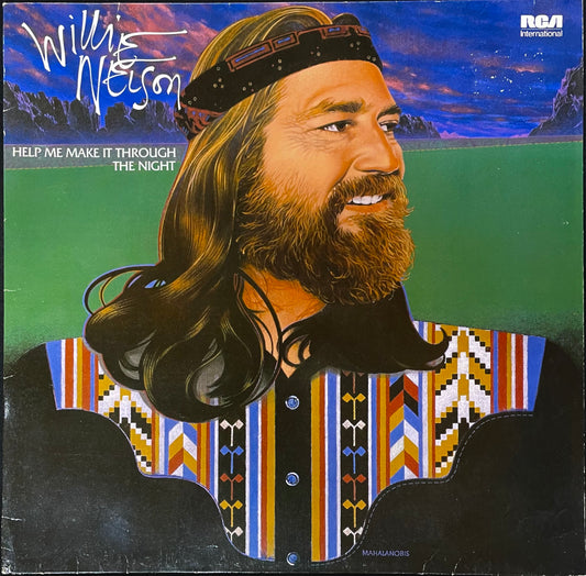 Willie Nelson – Help Me Make It Through The Night - USED Vinyl LP