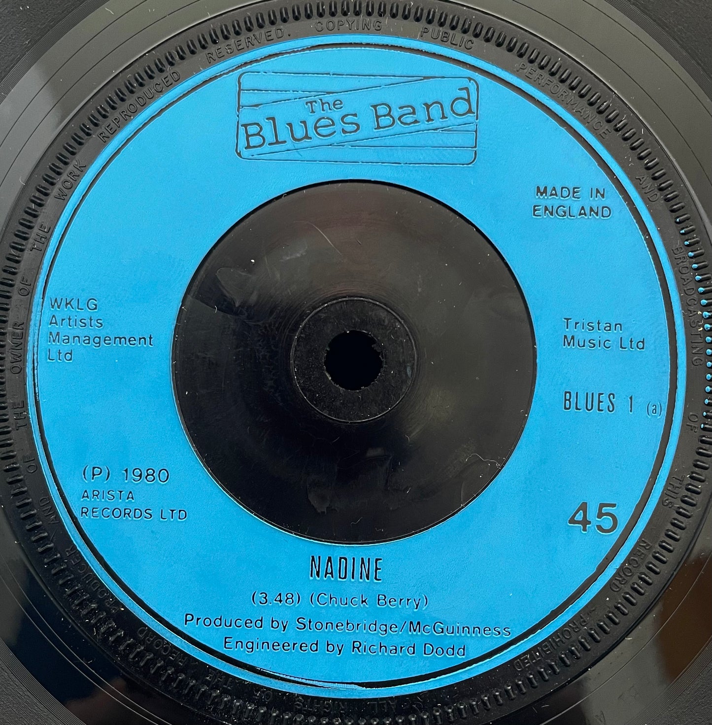 The Blues Band – Nadine – USED Vinyl 7" Single