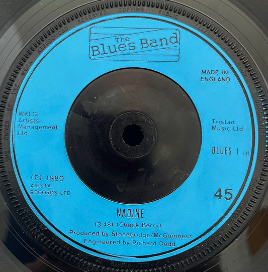 The Blues Band – Nadine – gebrauchte 7"-Vinyl-Single