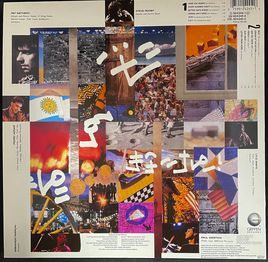 Pat Metheny Group – Letter From Home - USED Vinyl LP