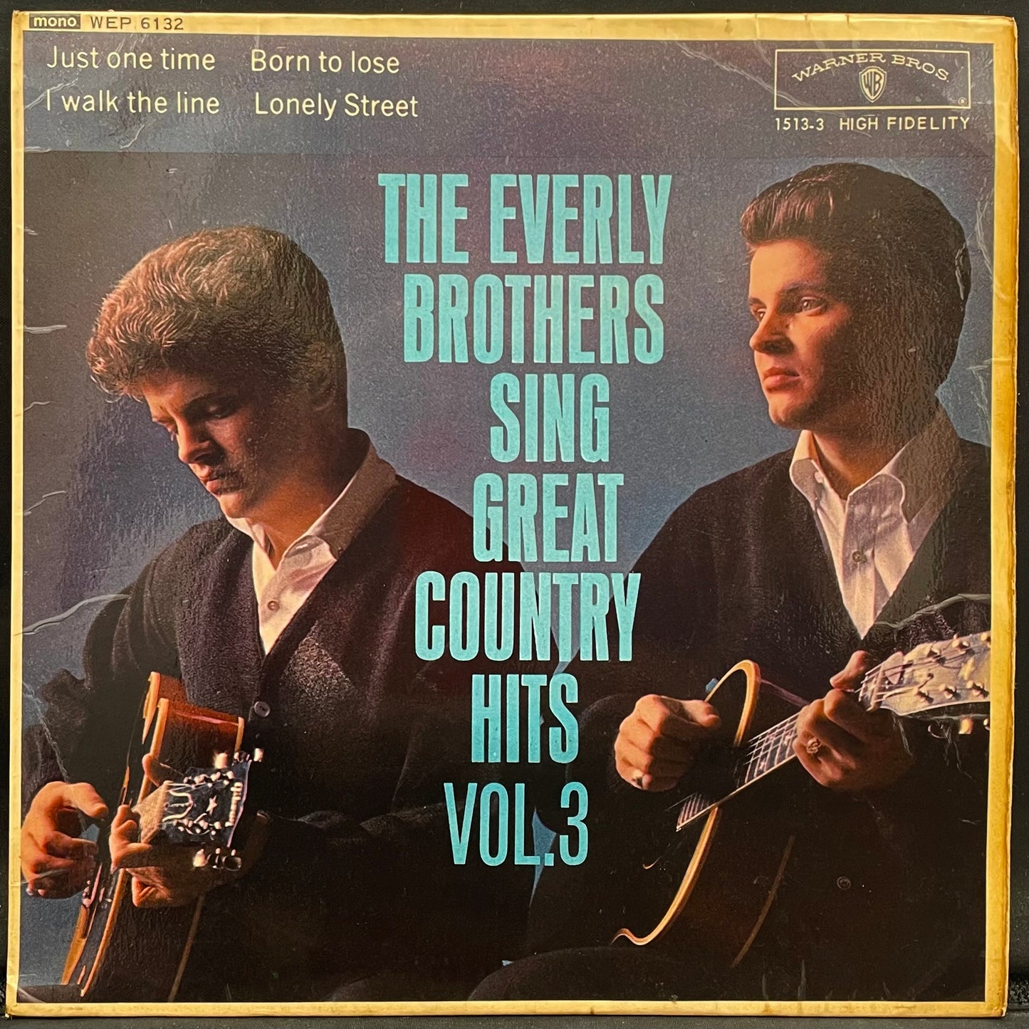 Everly Brothers ‎– Sing Great Country Hits Vol.3 – USED Vinyl 7" EP MONO