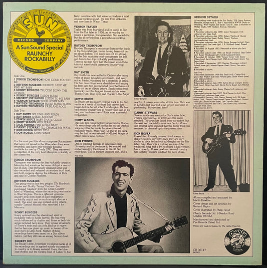Various – Sun Sound Special: Raunchy Rockabilly - USED Vinyl LP
