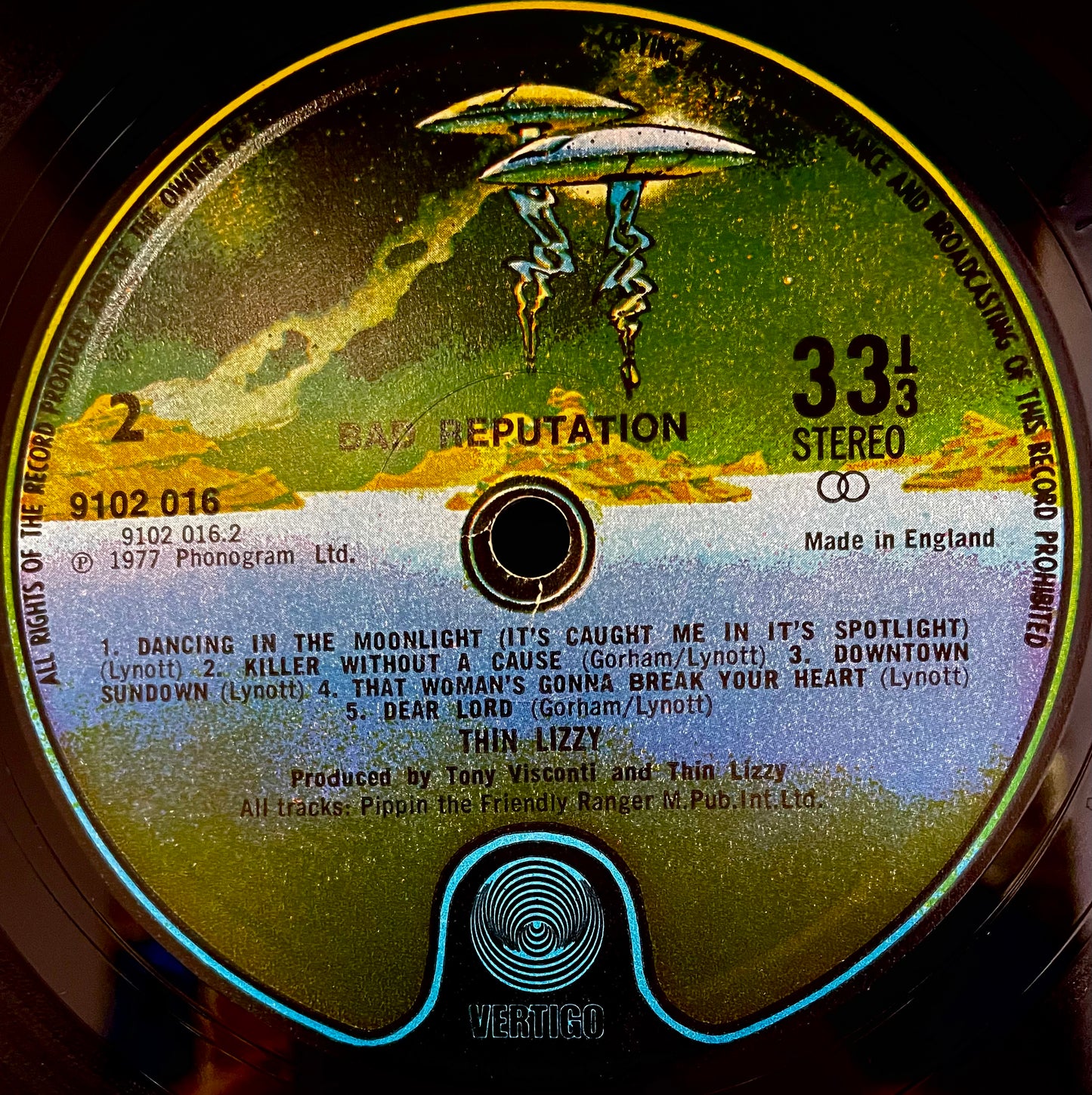 Thin Lizzy – Bad Reputation - USED Vinyl LP