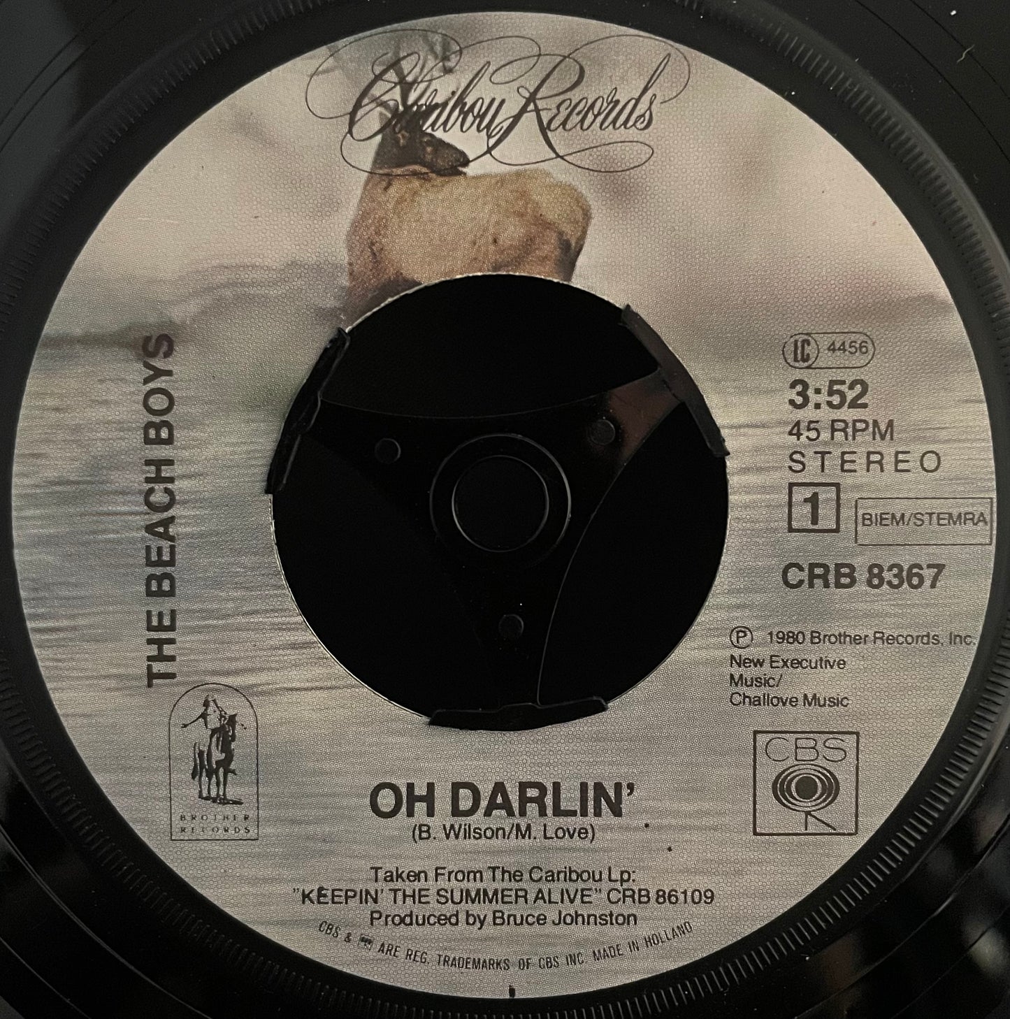 The Beach Boys – Oh Darlin' – USED Vinyl 7" Single