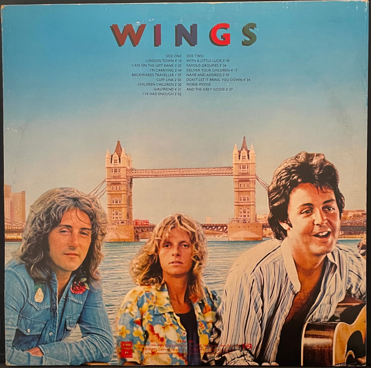 Wings – London Town - USED Vinyl LP