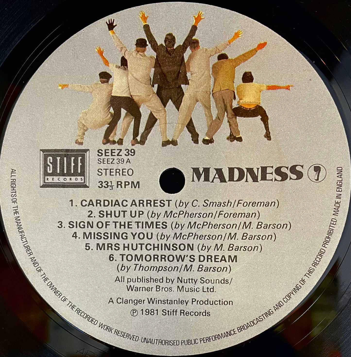 Madness – 7 - USED Vinyl LP