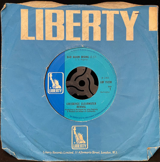 Creedence Clearwater Revival – Bad Moon Rising - USED Vinyl 7" Single