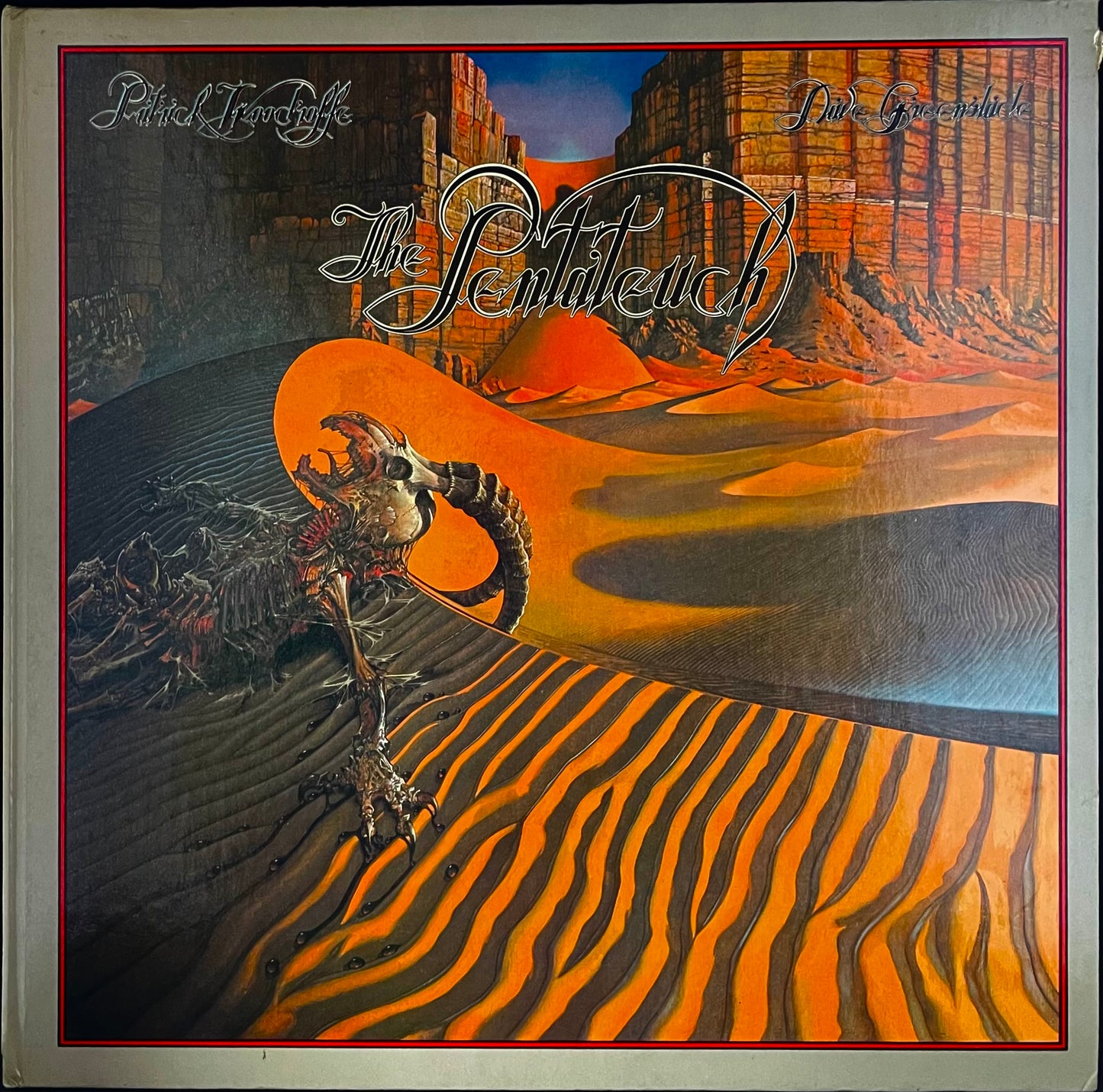 Patrick Woodroffe / Dave Greenslade – The Pentateuch Of The Cosmogony - USED Vinyl 2LP Book