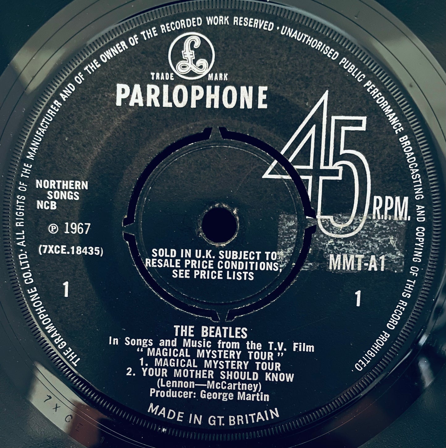 The Beatles – Magical Mystery Tour - USED Vinyl 2 x 7" EP