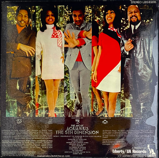 The 5th Dimension – The Age Of Aquarius - USED Vinyl LP