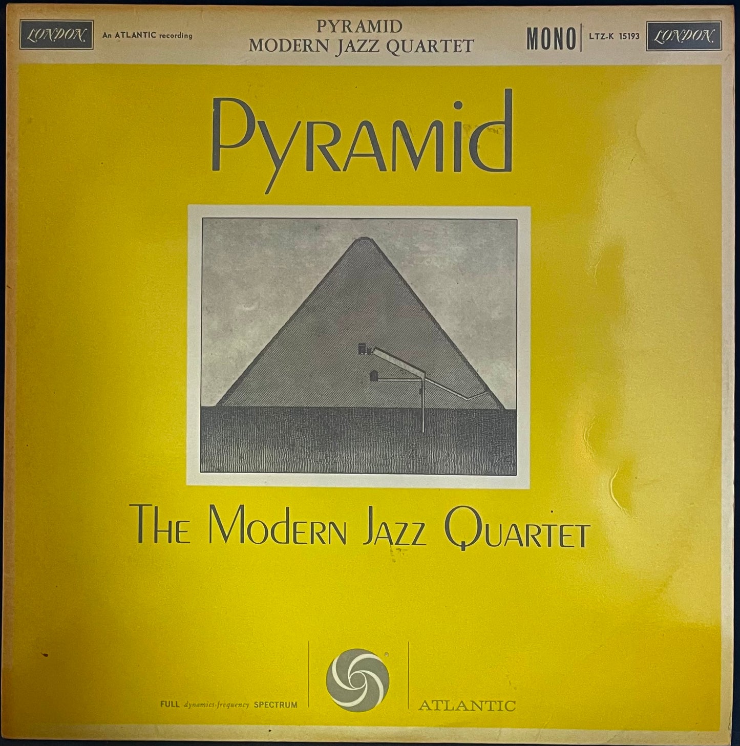 The Modern Jazz Quartet – Pyramid - USED Vinyl LP - MONO