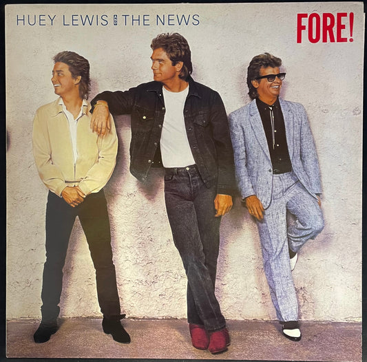 Huey Lewis And The News – Fore! - USED Vinyl LP