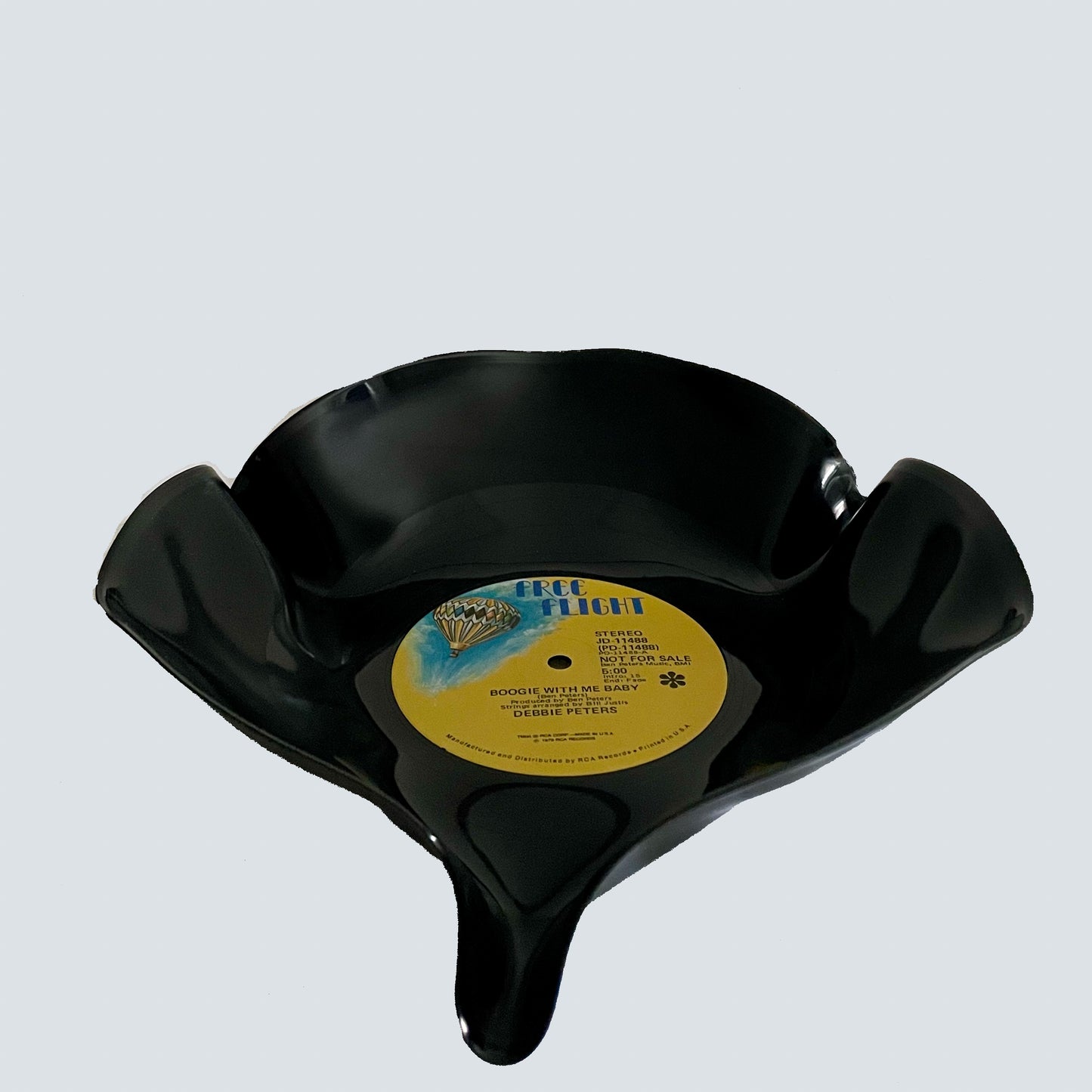 The 'First Flight’ 12" Vinyl Record Bowl