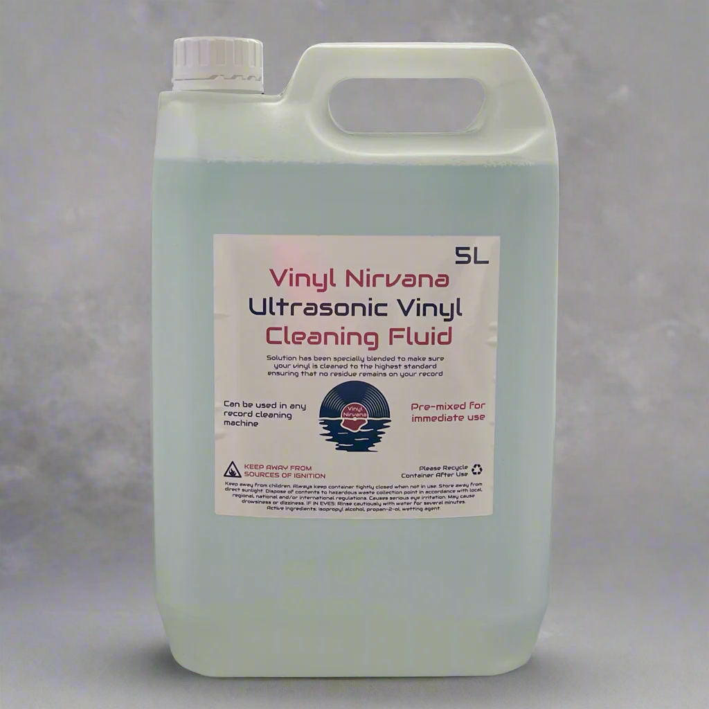 Vinyl Nirvana Ultrasonic Vinyl Record Cleaner Fluid Cleaning Fluid - 1L or 5L