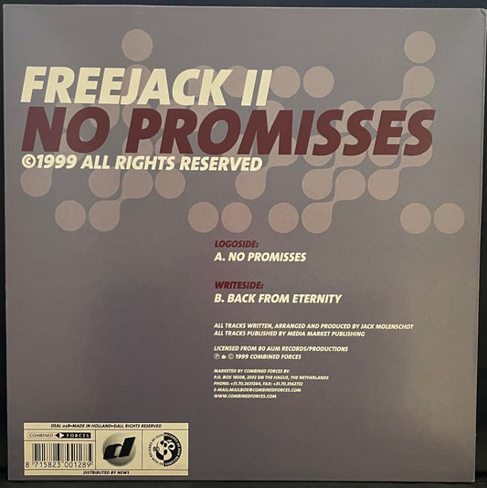 Freejack II – No Promisses – USED Vinyl 12" Single