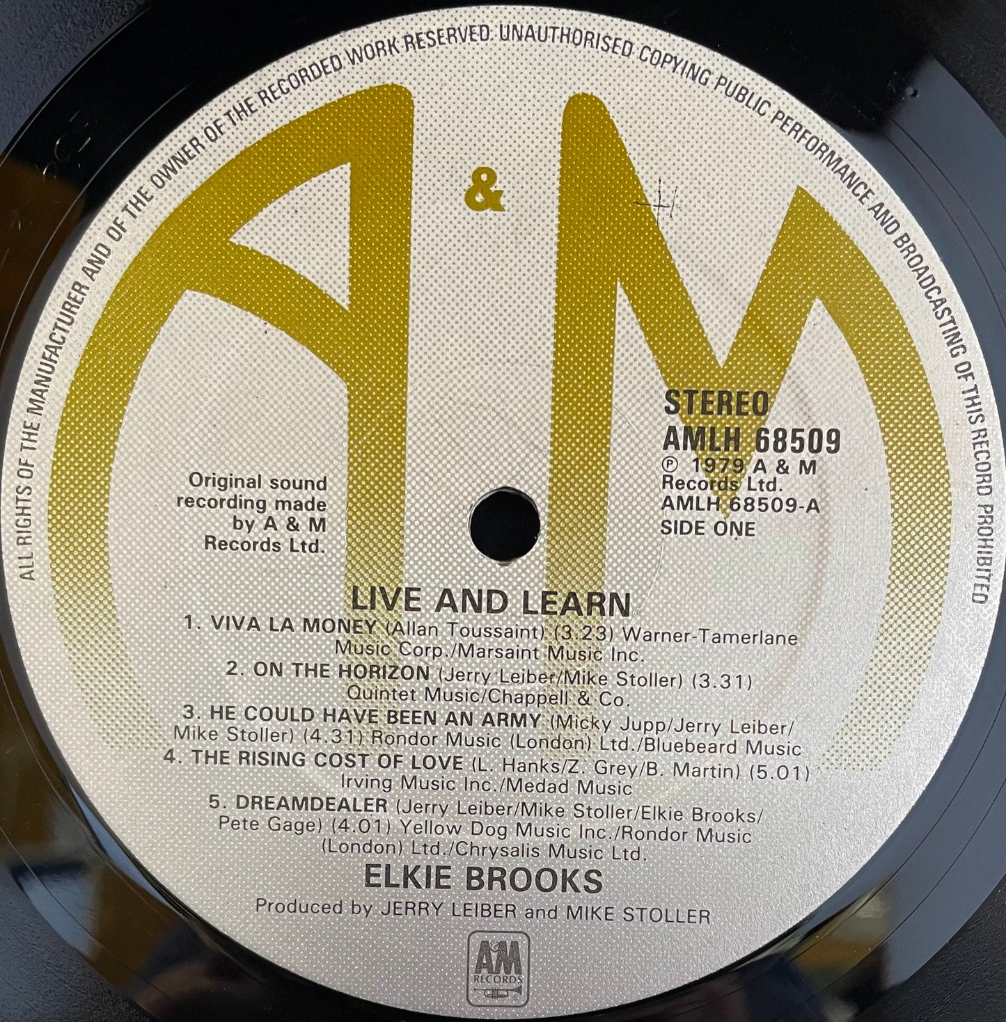 Elkie Brooks – Live And Learn - USED Vinyl LP