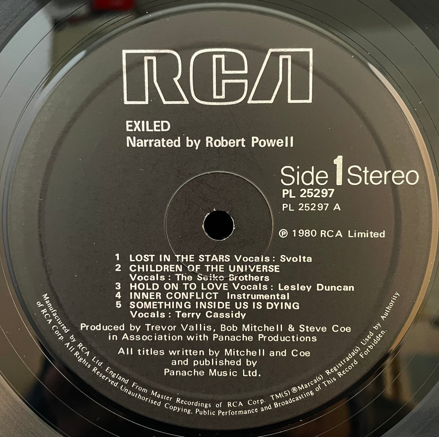 Mitchell / Coe Mysteries – Exiled – USED Vinyl LP