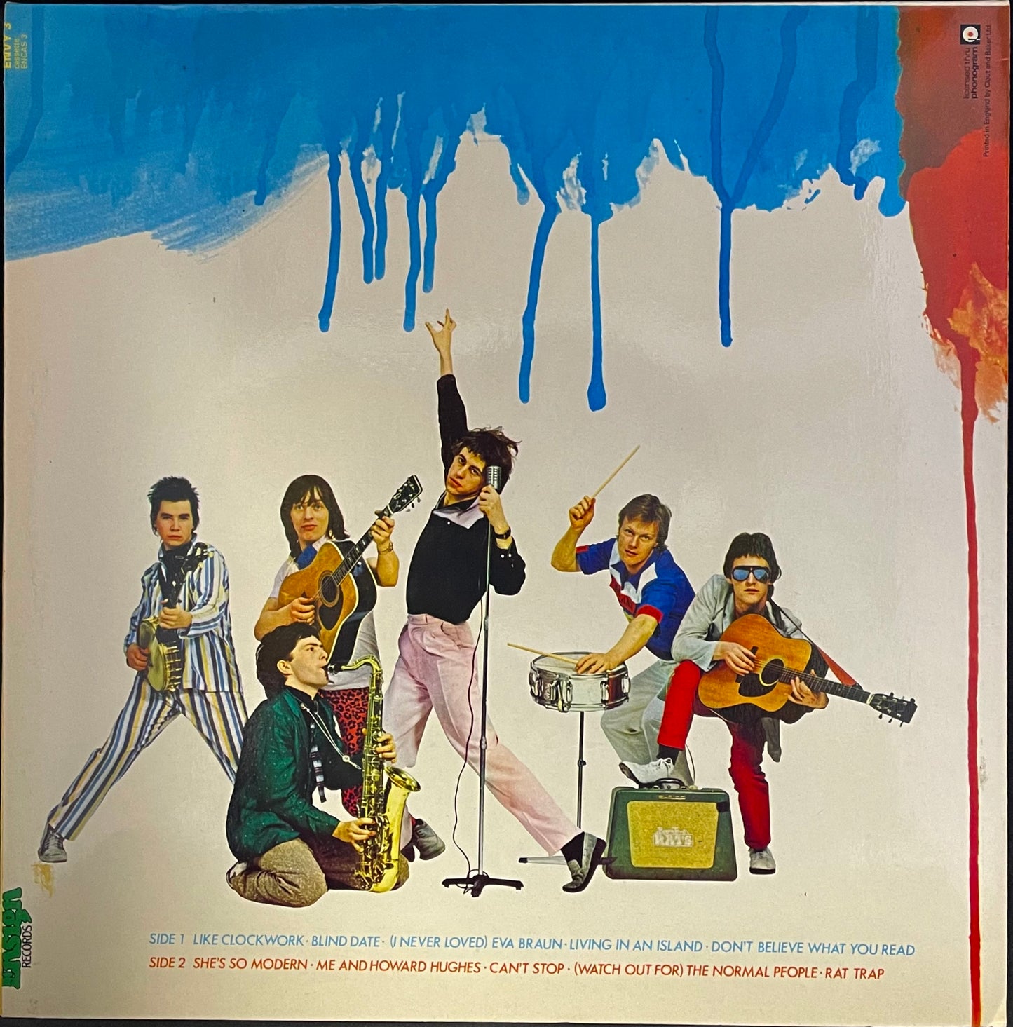 The Boomtown Rats – A Tonic For The Troops - USED Vinyl LP