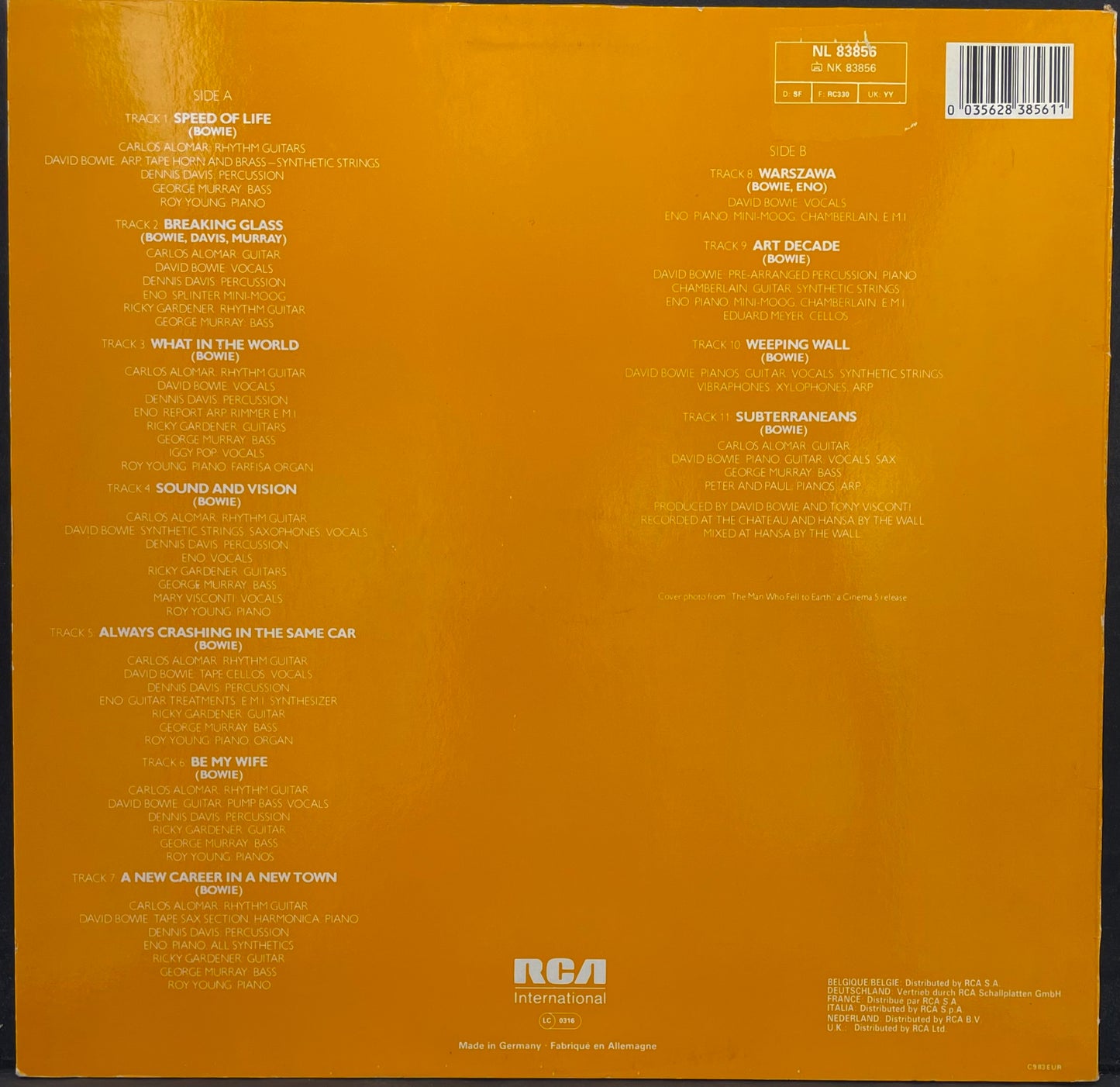 David Bowie – Low - USED Vinyl LP