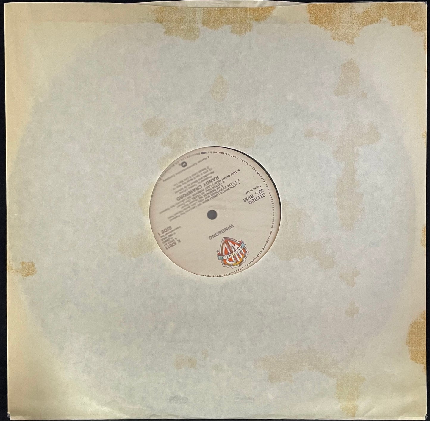 Randy Crawford – Windsong - USED Vinyl LP